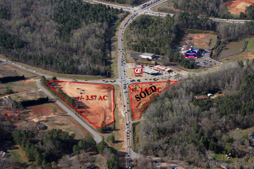 Oconee Connector Corner Lot Boswell Group